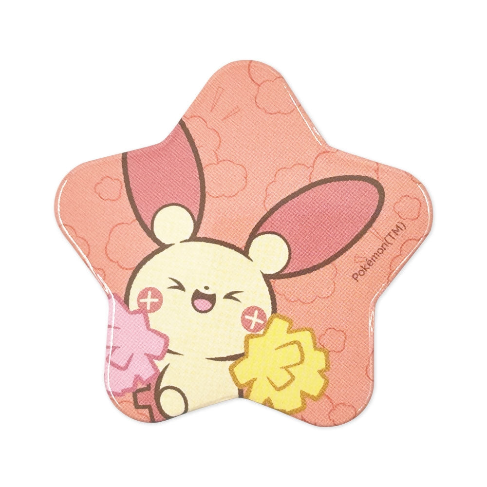 PokéPeace Sports Plusle & Minun Star-Shaped Pin Badge Set - image 2