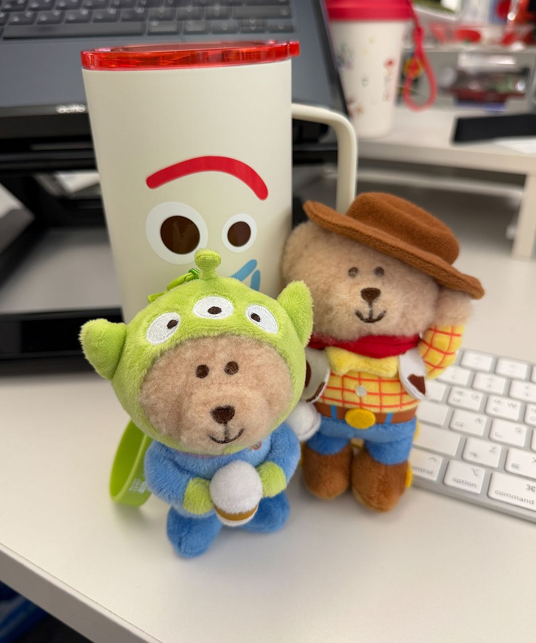 Toy Story Woody Bearista Keychain