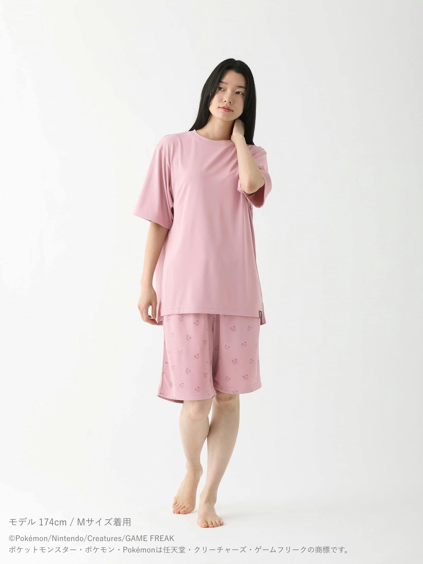 Japan｜ Pokémon Sleep Jigglypuff BAKUNE Dry Short Sleeve Set