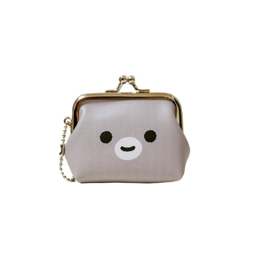 Suica Penguin Mini Clasp Pouch Face