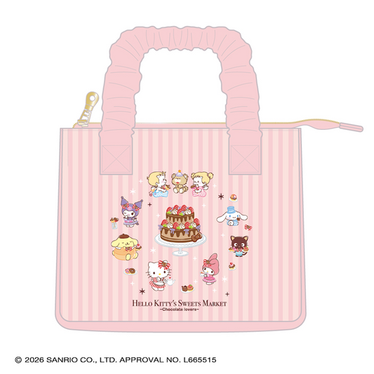 Sanrio HELLO KITTY’S SWEETS MARKET Insulated Lunch Tote - Insulated Lunch Tote