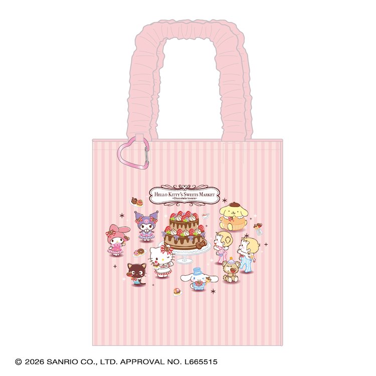 Sanrio HELLO KITTY’S SWEETS MARKET 2-Room Tote Bag - 2-Room Tote Bag