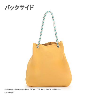 Japan｜ Pokémon Pikachu 2-Way Tote Bag - Yellow
