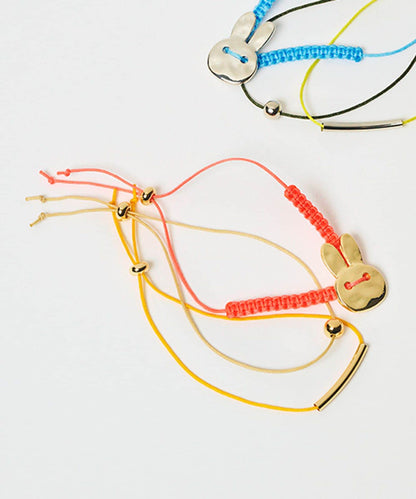 Japan｜ Dick Bruna Cord Bracelet Set Pink