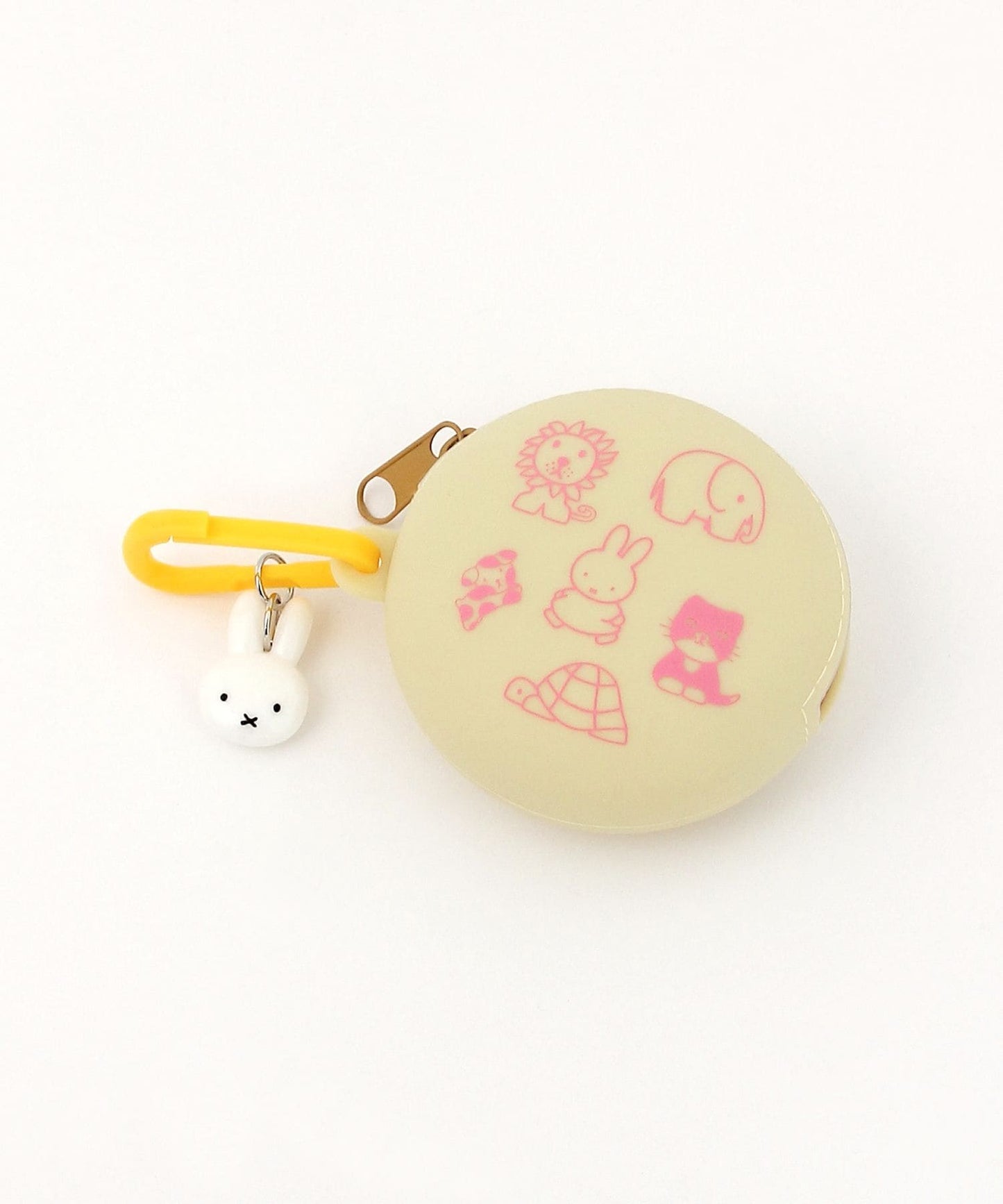 Japan｜ Dick Bruna Miffy Silicone Carabiner Pouch-Yellow