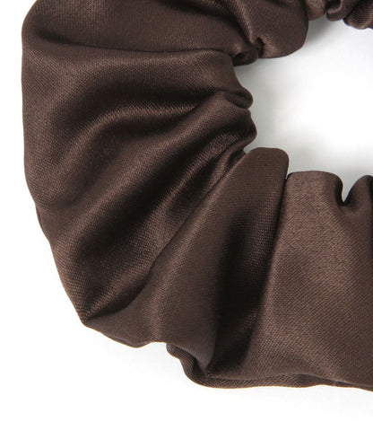Japan｜ Dick Bruna Plate Charm Scrunchie - Silver x Brown