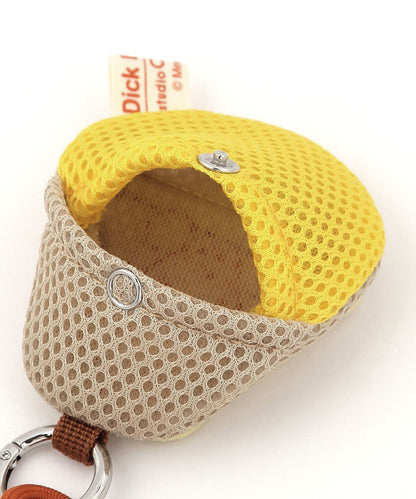 Japan｜ Dick Bruna Carabiner Mesh Pouch - Orange