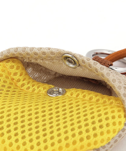 Japan｜ Dick Bruna Carabiner Mesh Pouch - Orange