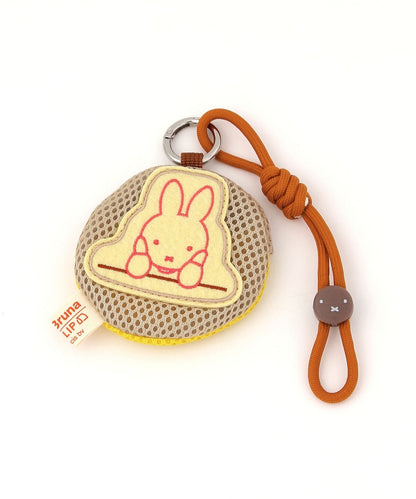 Japan｜ Dick Bruna Carabiner Mesh Pouch - Orange