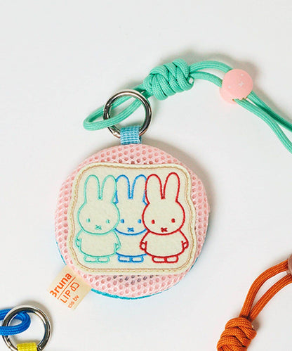 Japan｜ Dick Bruna Carabiner Mesh Pouch - Blue