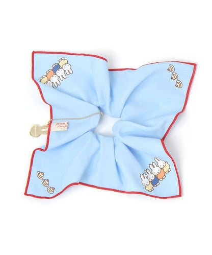 Japan｜ Dick Bruna Miffy Scarf Scrunchie - Light Blue