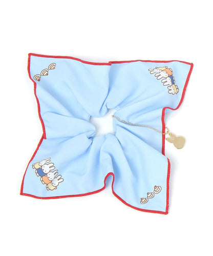 Japan｜ Dick Bruna Miffy Scarf Scrunchie - Light Blue