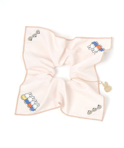 Japan｜ Dick Bruna Miffy Scarf Scrunchie - Light Beige