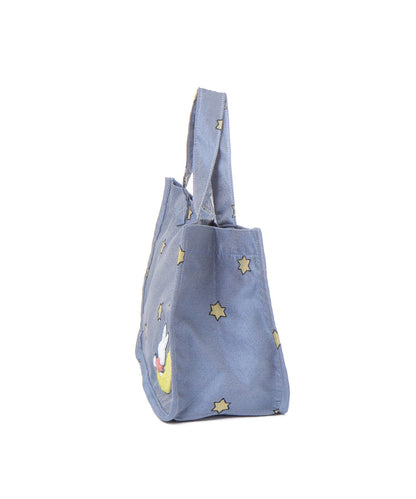 Japan｜ Dick Bruna Miffy Jacquard Mini Tote Bag - Blue