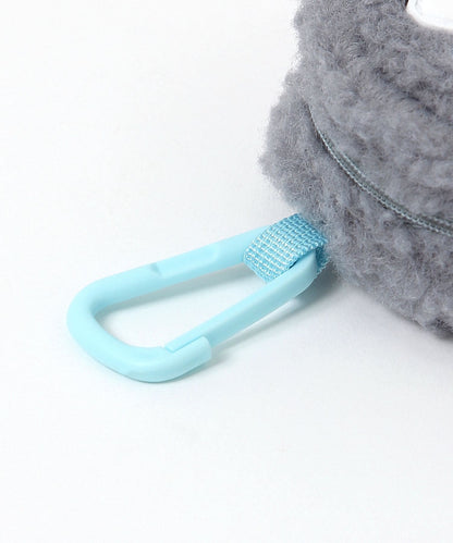 Japan｜ Dick Bruna Dusty Blue Carabiner Boa Pouch