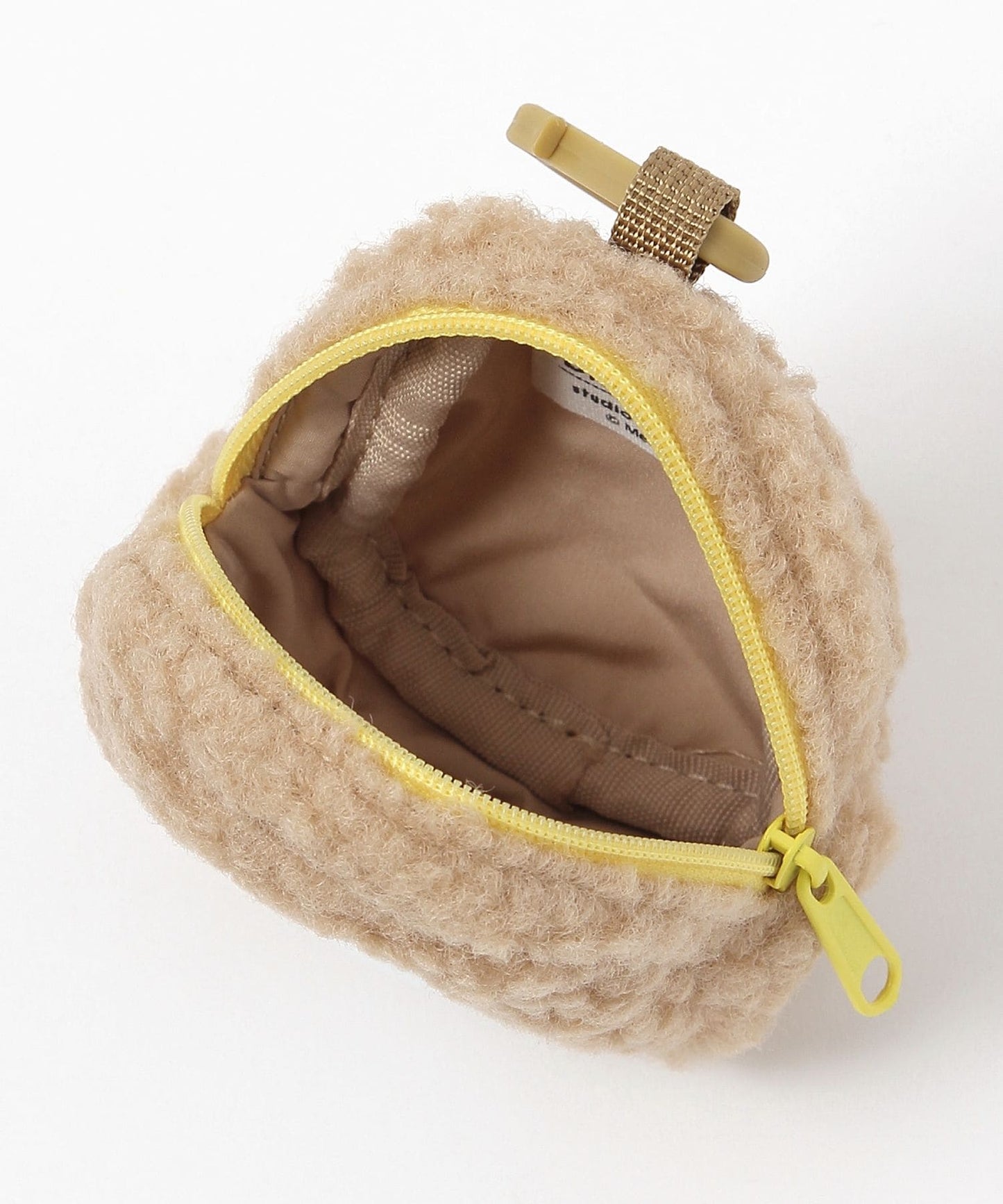 Japan｜ Dick Bruna Beige Carabiner Boa Pouch