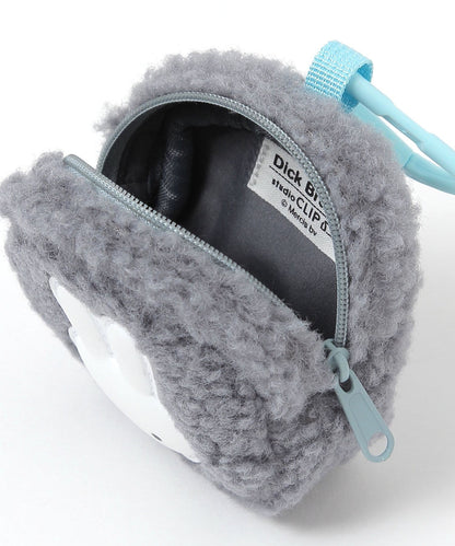 Japan｜ Dick Bruna Dusty Blue Carabiner Boa Pouch