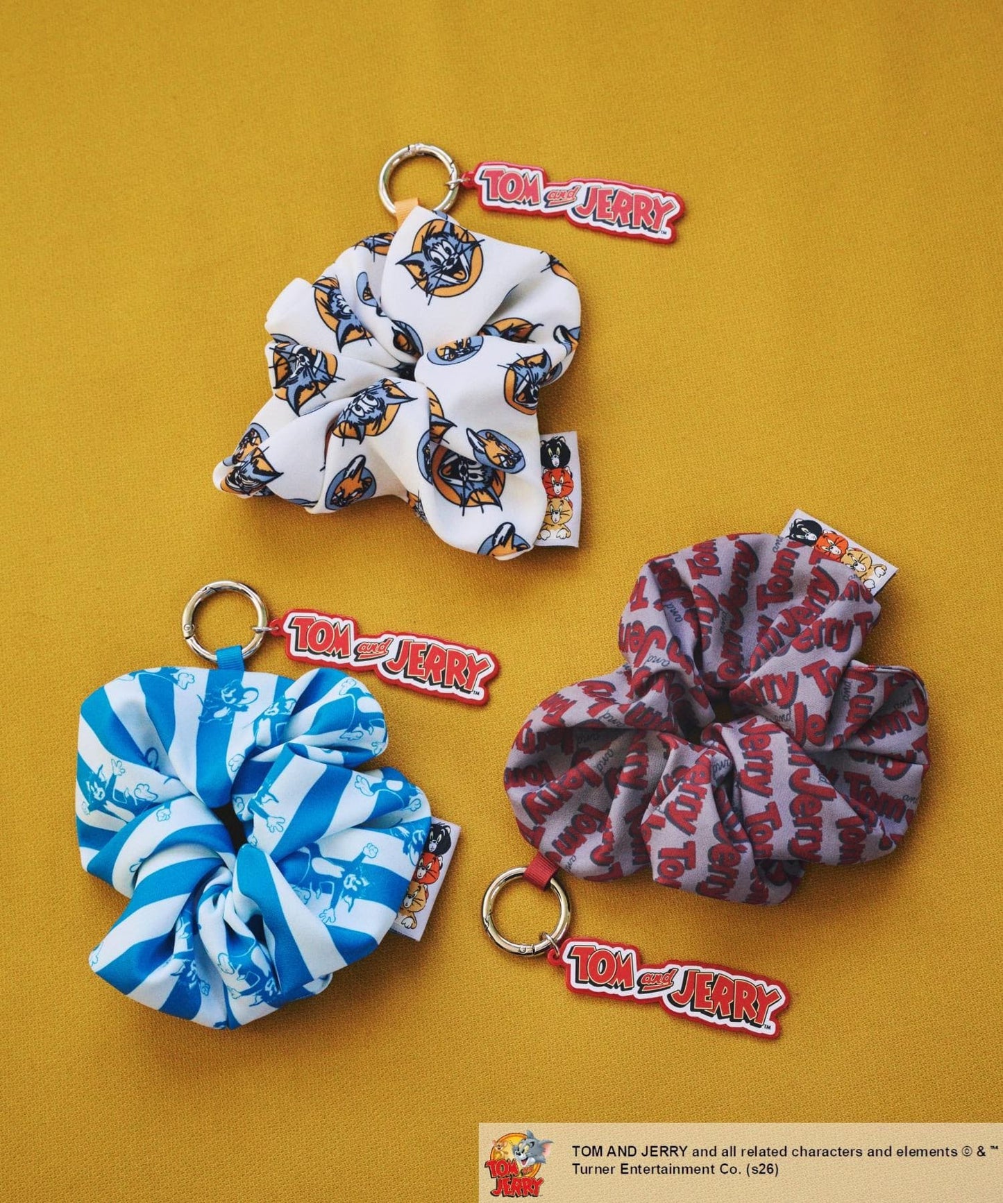 Japan｜ Tom and Jerry  Charm Scrunchie