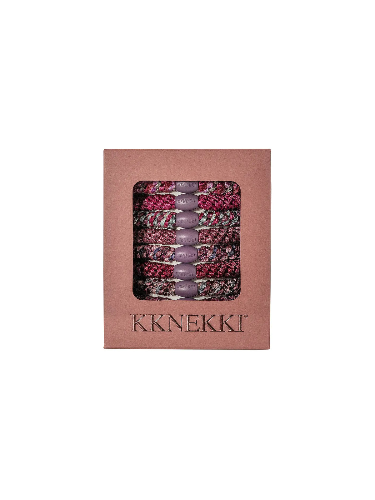 KKNEKKI Plum Edition 8 Hair Ties
