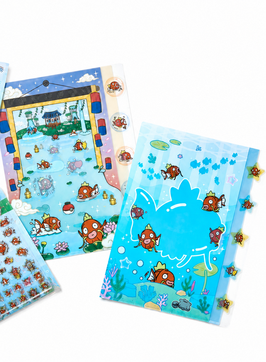 Korea Exclusive｜ Mega Festa 2026 Pokémon Emoticon Clear File Set