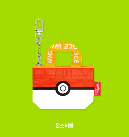 Korea Exclusive｜Pokémon Mini Tarp Bag Keyring