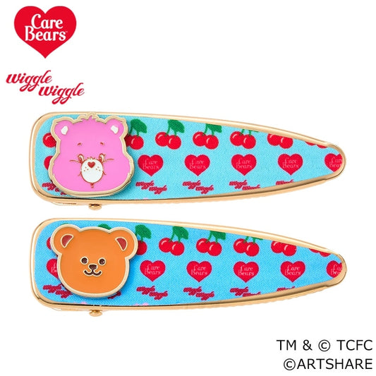 wiggle wiggle x Care Bears Hair Clip Set