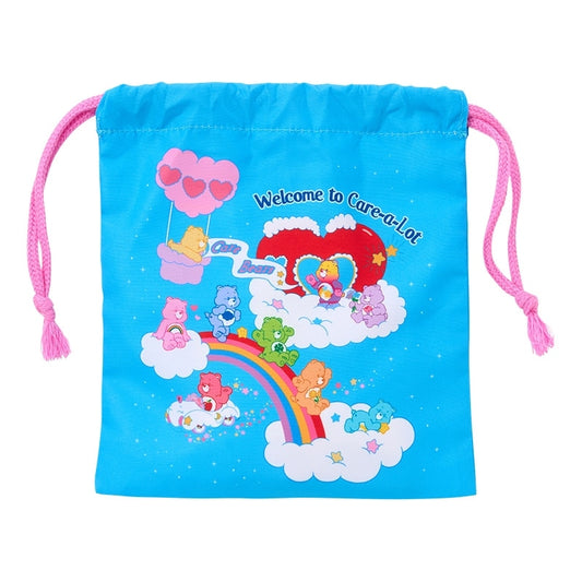 日本限定｜Care Bears Drawstring Pouch + Cheese Corn Snacks