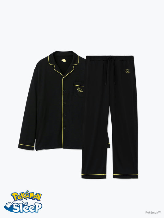Japan｜ Pokémon Sleep Pikachu BAKUNE Pajamas Dry Long Sleeve Set