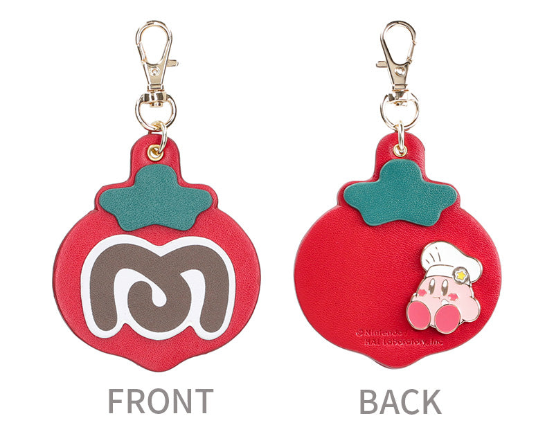 Kirby Café Maxim Tomato Faux Leather Keychain