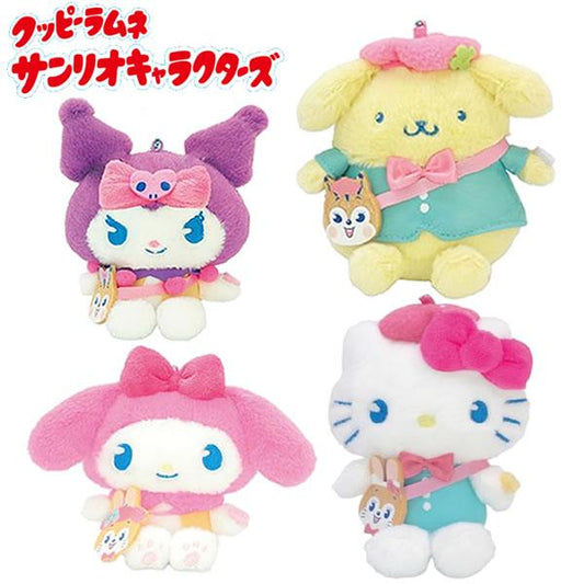  Kuppy Ramune x Sanrio Characters Mascot Plush