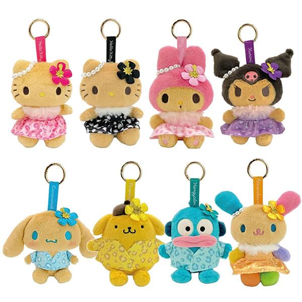 Sanrio Sunburn Leopard Mascot Keychain