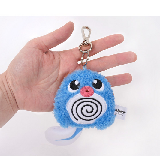 Korea Exclusive｜Pokémon Poliwag Flat Plush Keychain
