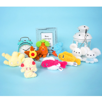 Korea Exclusive｜ Pokémon Milcery Flat Plush Keychain