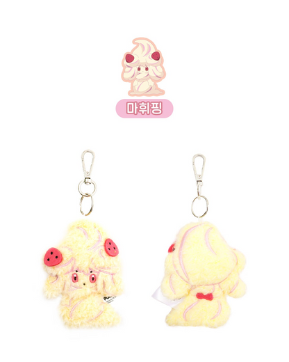 Korea Exclusive｜ Pokémon Alcremie Flat Plush Keychain