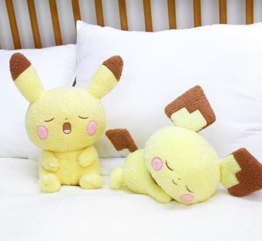 Korea Exclusive｜ Pokémon PokéPeace Sleeping Pichu Plush M