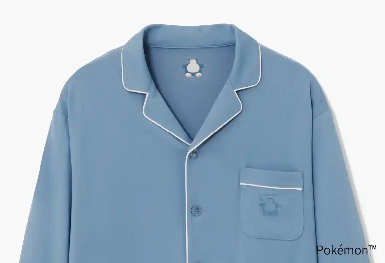 Pokémon Sleep Snorlax BAKUNE Pajamas Dry Set
