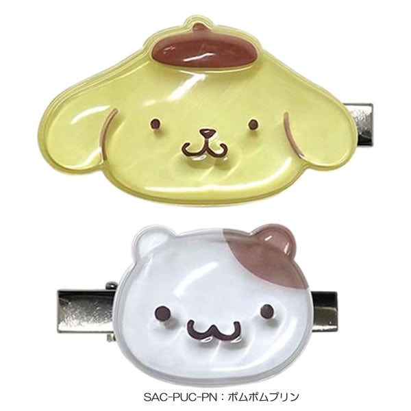 Japan｜Sanrio Characters Puffy Hair Clip Set