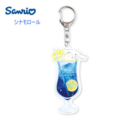 Japan｜Sanrio Emotional Sky Drink Acrylic Keychain