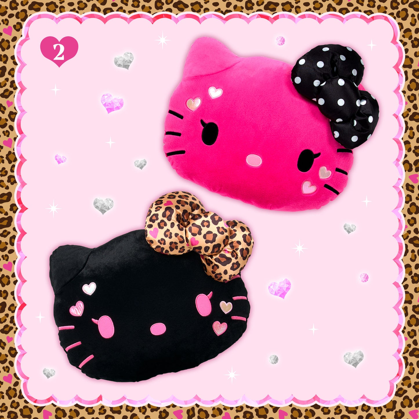Sanrio Gyaru MAX Face Cushion
