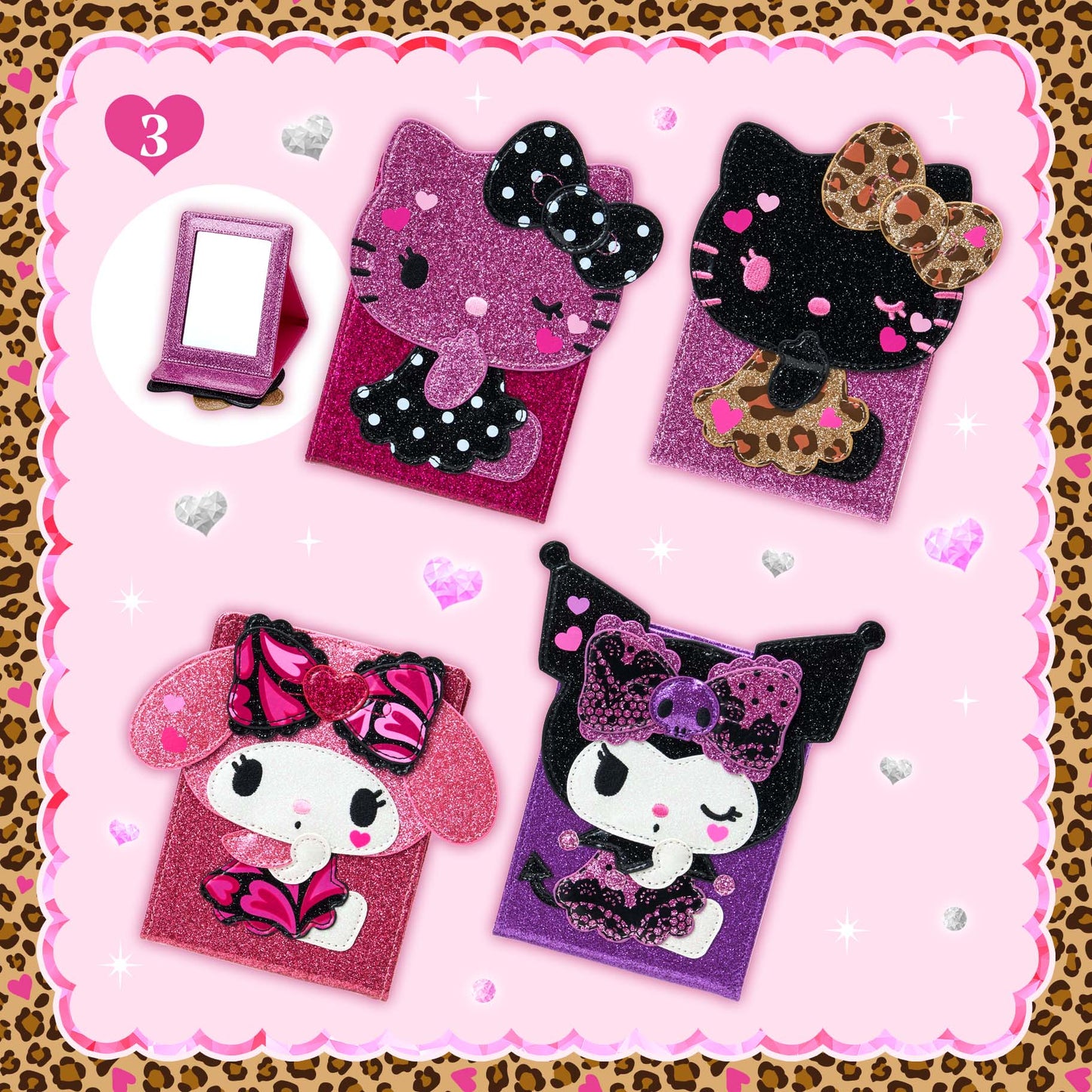 Sanrio Gyaru MAX Folding Mirror