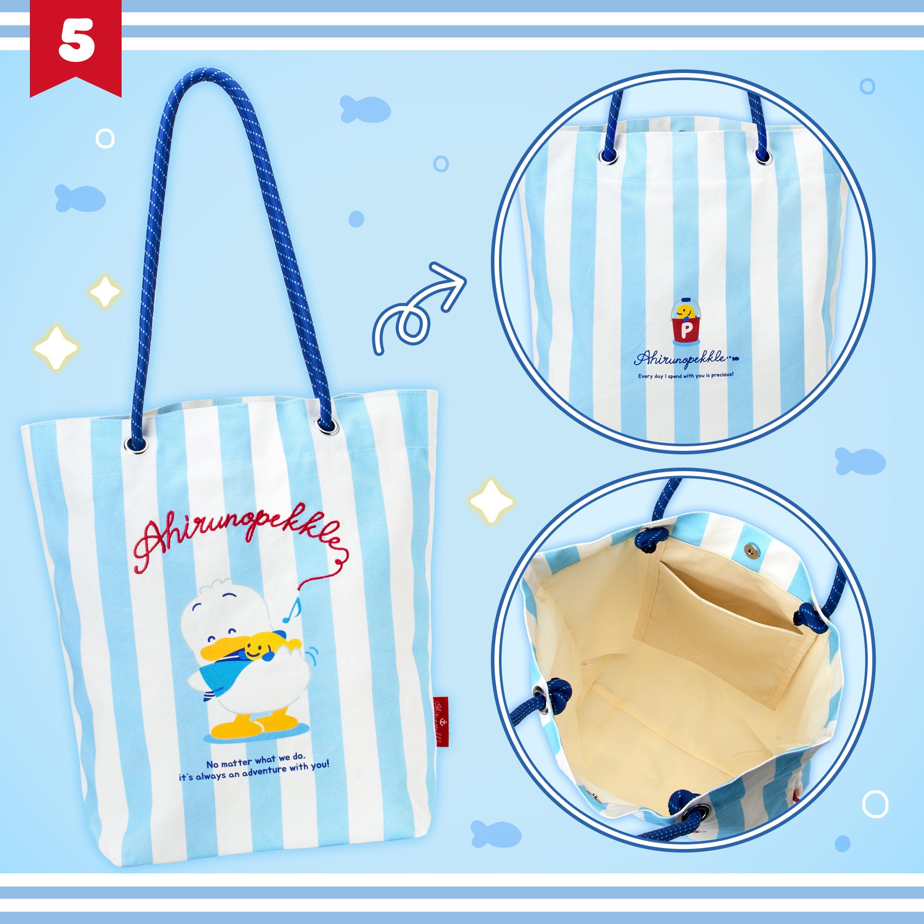 Pekkle Summer Days Tote Bag