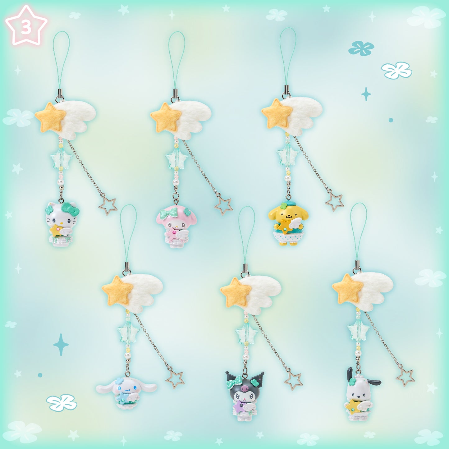 Sanrio Sparkling Wish Strap