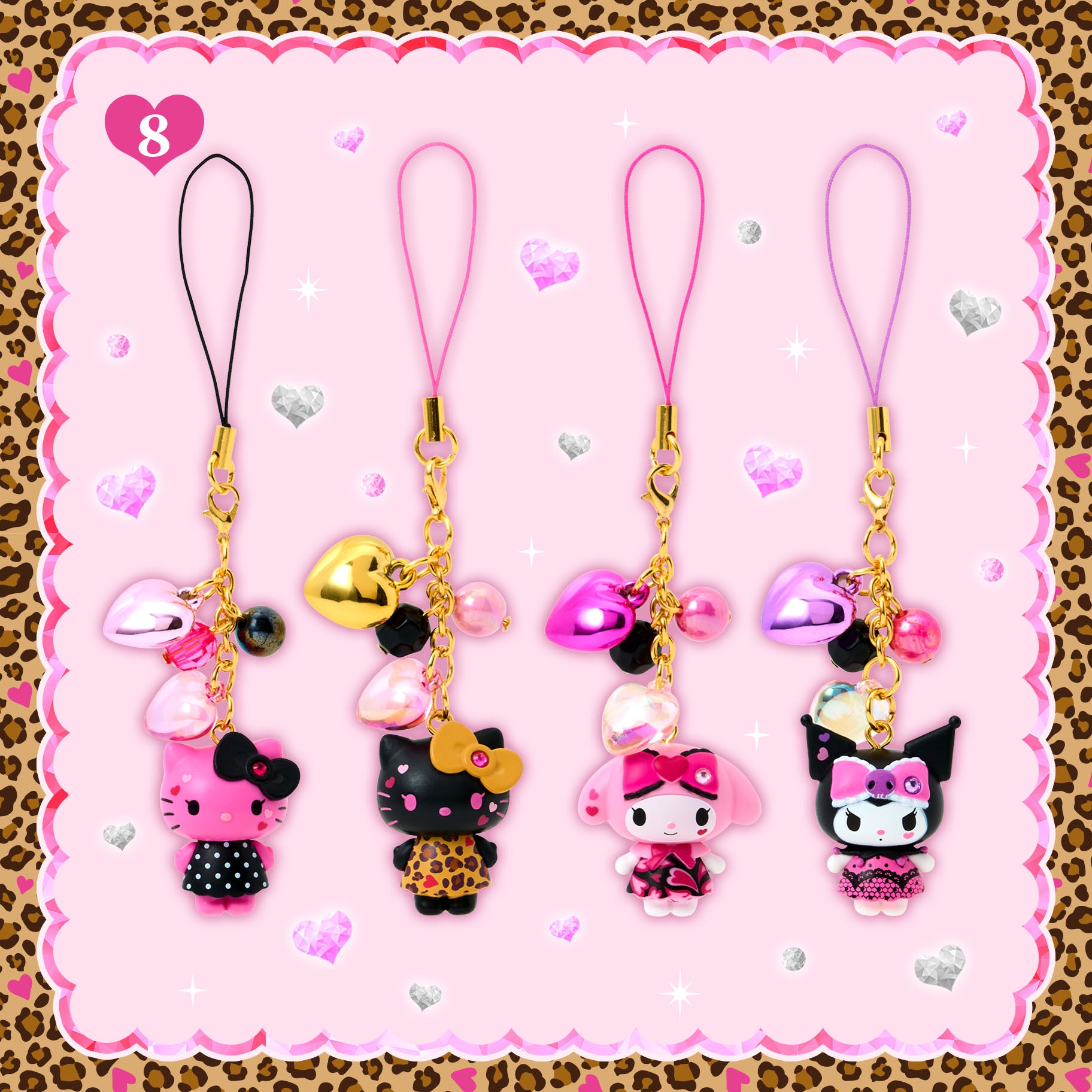 Sanrio Gyaru MAX Character Strap