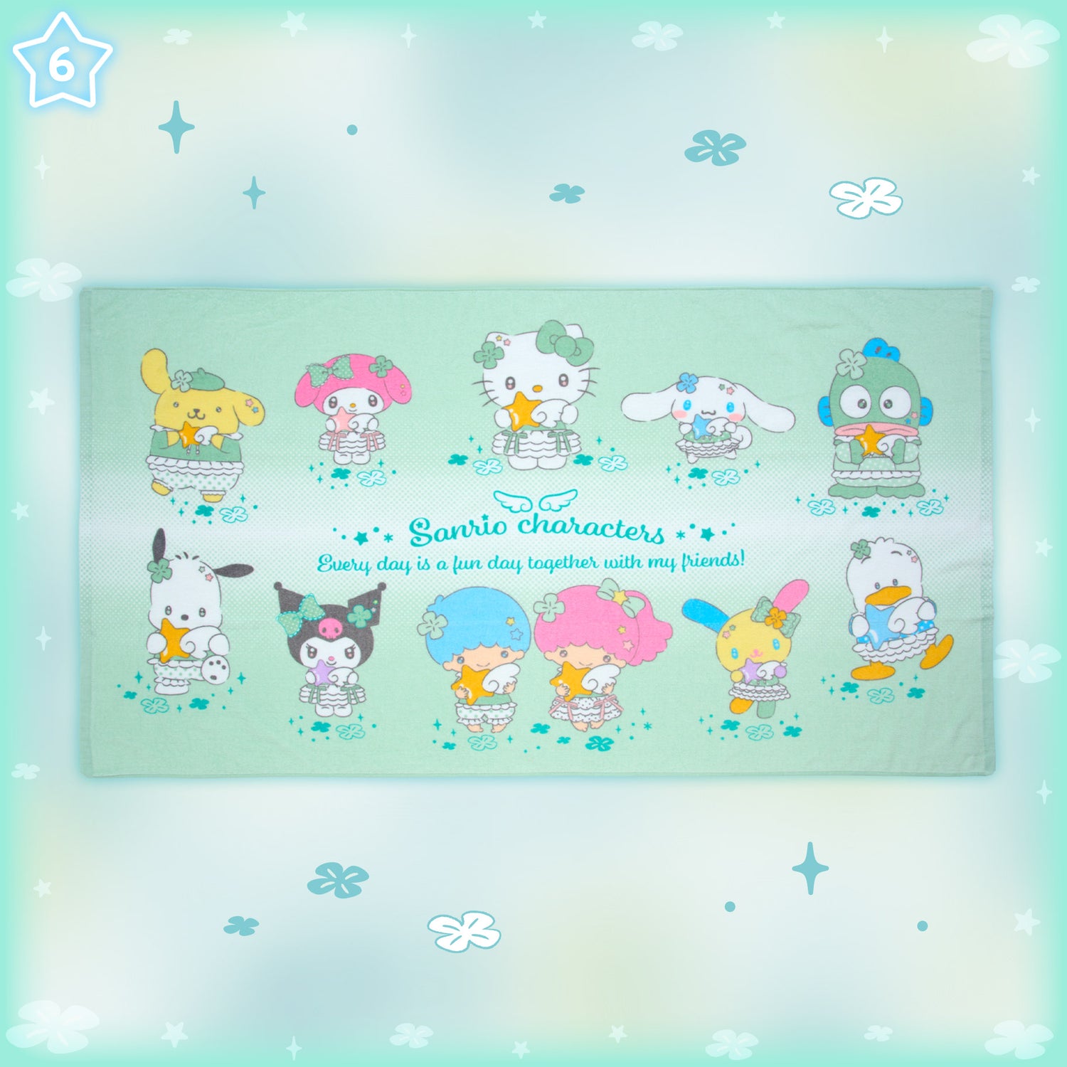Sanrio Sparkling Wish Big Towel