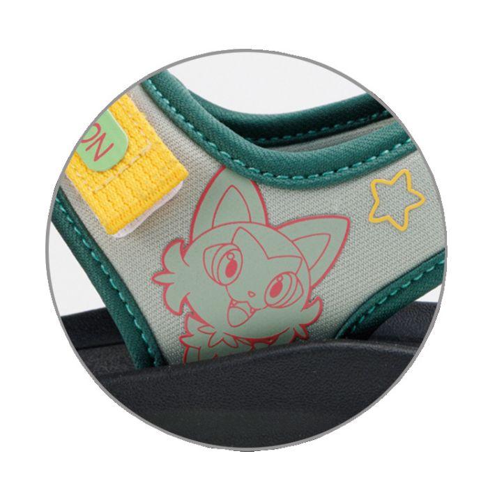 Pokémon P115SL Sandals Green Sprigatito