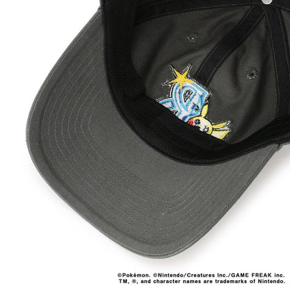 Pokémon Pikachu Curved Visor Cap Gray