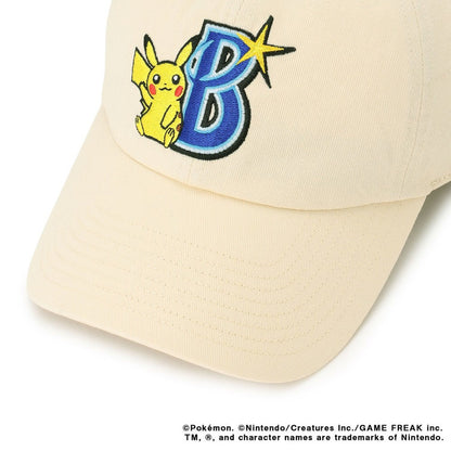 Pokémon Pikachu Curved Visor Cap Ivory