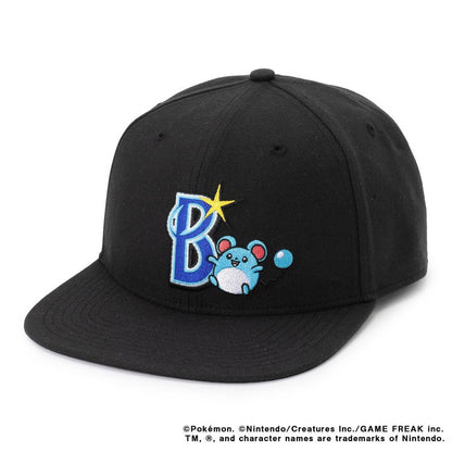 Pokémon Baseball Festa 2026 Marill Flat Visor Cap Black