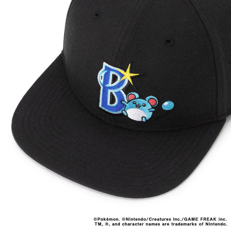 Pokémon Baseball Festa 2026 Marill Flat Visor Cap Black