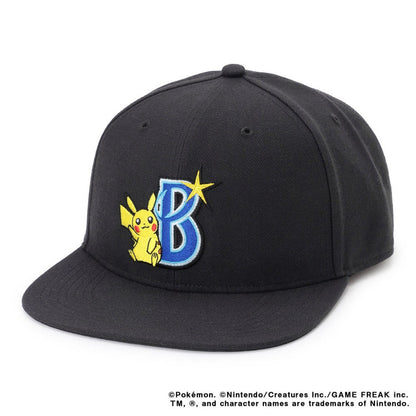 Pokémon Baseball Festa 2026 Pikachu Flat Visor Cap Navy